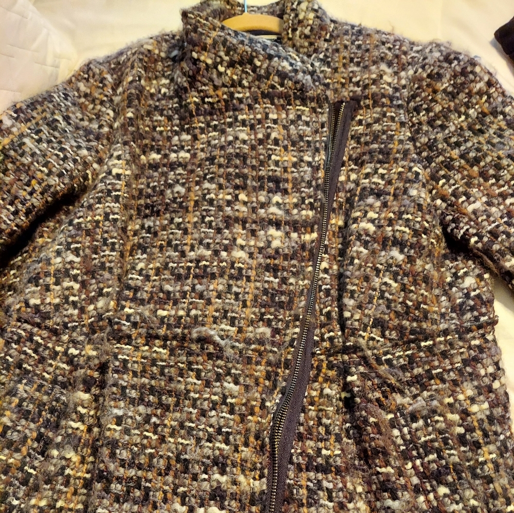 An Italian fabric coat by Banana Republic